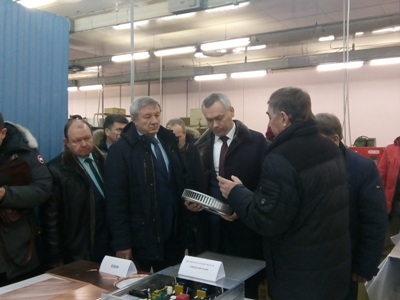 Губернатор Новосибирской области посетил БЭМЗ